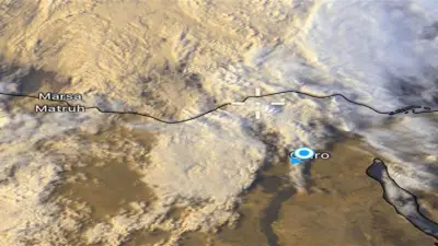 توقعات الأرصاد: غطاء سحابي كثيف وأمطار متوسطة تمتد إلى معظم أنحاء البلاد