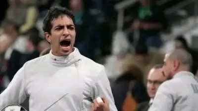 أحمد هشام يضمن أول ميدالية مصرية في بطولة العالم للسلاح للناشئين بالبرازيل