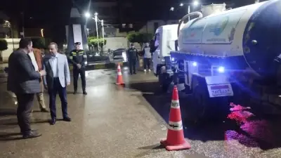 محافظ المنوفية يتفقد جهود شفط مياه الأمطار لمواجهة موجة الطقس السيئ
