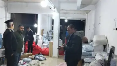 إغلاق وتشميع شركة شحن بالجيزة لمخالفة قرار الإغلاق في حملة أمنية مكبرة