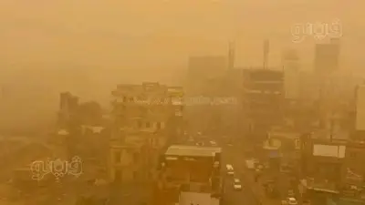 عاصفة ترابية مفاجئة تضرب الشرقية وتتسبب في انعدام الرؤية على الطرق