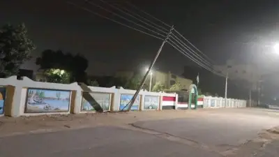 عواصف ترابية وأمطار تغطي الوادي الجديد وتؤثر على حركة المواطنين والدراسة