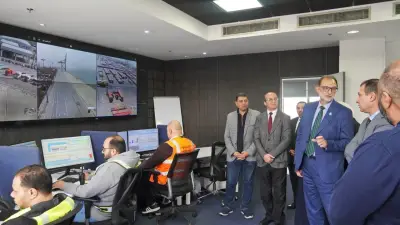 رئيس هيئة سلامة الغذاء يتفقد ميناء الإسكندرية لمتابعة حركة الرسائل الغذائية