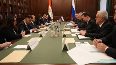 وزير الخارجية المصري يلتقي سكرتير مجلس الأمن القومي الروسي في موسكو