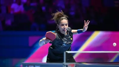 الاتحاد الدولي لتنس الطاولة يثني على هنا جودة بعد تأهلها التاريخي لربع نهائي كأس العالم