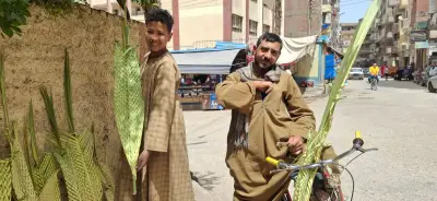 صلب وقلب أسيوط يتزينان استعداداً لاحتفالات أحد الشعانين القادمة