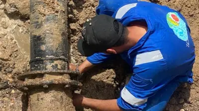 مياه القناة تنجح في إصلاح تسريب خط مياه في القنطرة شرق خلال وقت قياسي