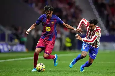 أتلتيكو مدريد يتعادل إيجابياً مع برشلونة في مباراة مثيرة بالدوري الإسباني