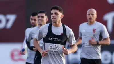 كوكا يظهر داخل التتش استعدادًا لمواجهة سيراميكا كليوباترا في الدوري المصري