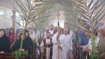 الأقباط يحتفلون بأحد الشعانين في الكنائس وسط أجواء روحانية مميزة