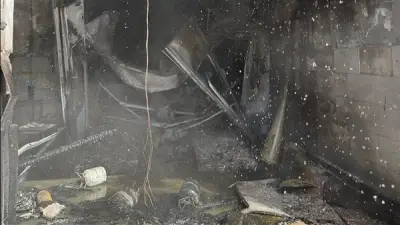 الحماية المدنية تخمد حريقاً في ورشة سيارات ومصنع أحذية بالشرابية دون إصابات