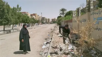 حملة مكثفة لرفع المخلفات وتحسين المظهر الحضاري بشوارع الإسماعيلية