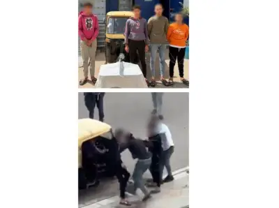 ضبط سائق توك توك وآخرين بعد التعدي على عامل في البحيرة