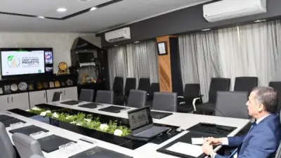 محافظ أسوان يشارك في إطلاق المرحلة الرابعة من مبادرة المشروعات الخضراء الذكية