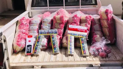 ضبط كميات كبيرة من السلع التموينية والدقيق المدعم قبل تهريبها للسوق السوداء في الفيوم