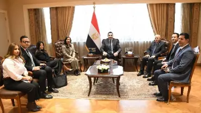 وزير الرياضة يبحث مع ممثل الأمم المتحدة الإنمائي تعزيز التعاون في تمكين الشباب