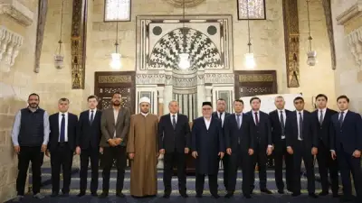 وفد أوزبكستاني رفيع يزور الأزهر الشريف للإشادة بدوره العلمي والروحي