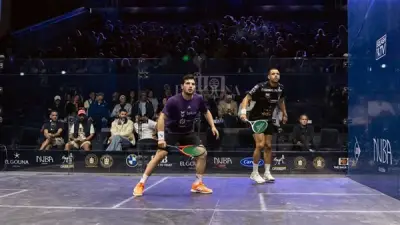 مصطفى عسل وهانيا الحمامي يتأهلان لنصف نهائي بطولة الجونة للإسكواش