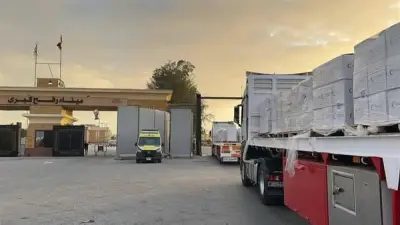 مصر تطلق قافلة مساعدات ضخمة إلى غزة تشمل غذاء ودواء وخيام ووقود