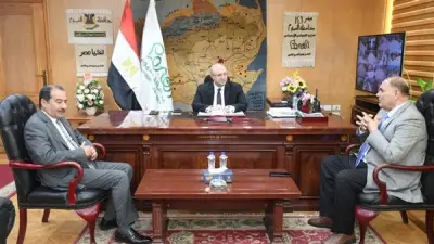 محافظ الفيوم يلتقي مجلس نادي أعضاء هيئة التدريس لتعزيز التعاون والتنمية
