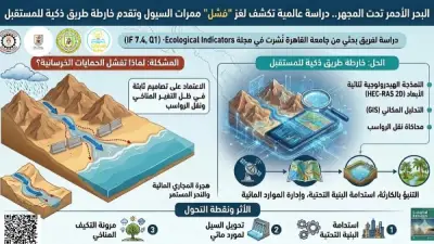 جامعة القاهرة تكتشف أسباب فشل ممرات السيول في البحر الأحمر عبر دراسة علمية رائدة