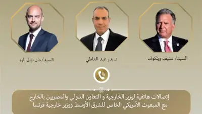 وزير الخارجية المصري يجري اتصالات مكثفة مع فرنسا والولايات المتحدة حول الأزمة اللبنانية