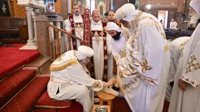 البابا تواضروس: خميس العهد رسالة أمانة واتضاع وعهد أبدي في قداس مهيب