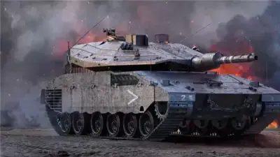 حزب الله يعلن استهداف دبابة ميركافا ويطلق صواريخ على إسرائيل وسط تصعيد عسكري