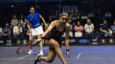 هانيا الحمامي تتأهل لنهائي بطولة الجونة الدولية للإسكواش بعد فوز ساحق على أمينة عرفي