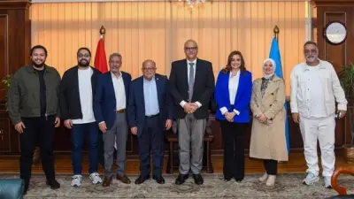 محافظ الإسكندرية يستقبل وفد مهرجان الفيلم القصير لتنسيق فعاليات الدورة الثانية عشر