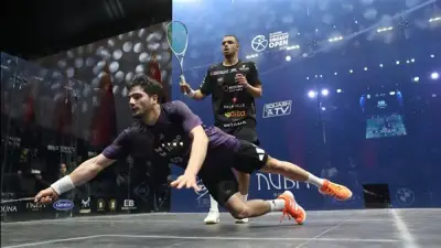 مصطفى عسل يودع بطولة الجونة للإسكواش بعد خسارة مثيرة أمام دييجو إلياس