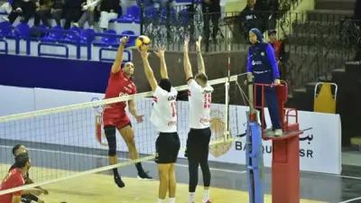 الأهلي يواجه الزمالك في نهائي كأس مصر للكرة الطائرة مساء اليوم