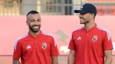 أفشة يهنئ أيمن أشرف بعيد ميلاده ويدعم الشناوي في أزمة الإيقاف