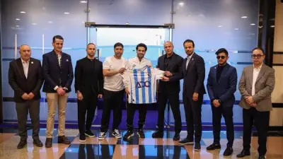 بيراميدز يستقبل وفد نادي المدينة الليبي في زيارة ودية لتعزيز التعاون الرياضي