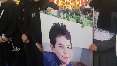 عزاء كبير للطفل يوسف بالدقهلية بعد تأييد حكم الإعدام على قاتليه