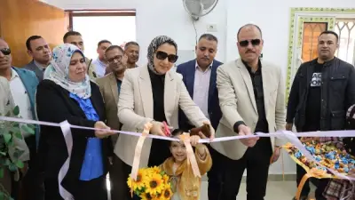 محافظ الوادي الجديد تفتتح مركز الخدمة التموينية المطور بقرية القصر بالداخلة