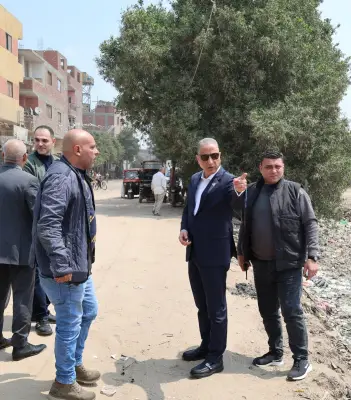 محافظ الجيزة يوجه بحملة مكثفة لرفع مخلفات القمامة بشكل دوري ومنظم