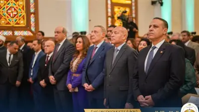 وزير المجالس النيابية يشارك في احتفالية الطائفة الإنجيلية بعيد القيامة المجيد