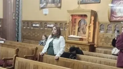 أقباط الإسكندرية يحتفلون بعيد القيامة بكنيسة الأنبا أنطونيوس والأنبا بيشوي باللبان