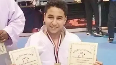 محافظ كفر الشيخ يهنئ عبدالرحمن وائل بذهبية الجمهورية للكاراتيه لذوي الهمم