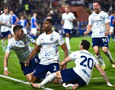 انتر ميلان يخطف انتصاراً درامياً من كومو في مباراة مجنونة بالدوري الإيطالي