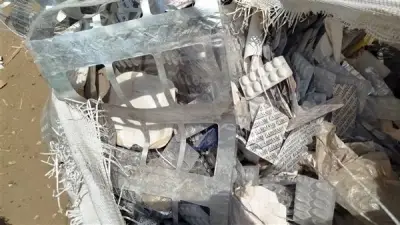 حريق يكشف مصنع أدوية غير مرخص تحت بئر السلم في الهرم ويتم مصادرته