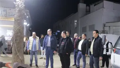 محافظ دمياط يتابع الاستعدادات النهائية لاحتفالات شم النسيم في رأس البر