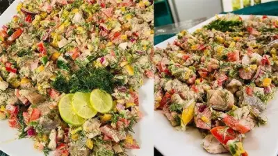 طريقة تحضير سلطة الرنجة التقليدية في احتفالات شم النسيم المصري