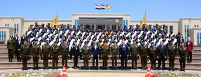 الأكاديمية العسكرية المصرية تحتفي بتخريج طلبة جامعة عين شمس بعد دورة تعايش ناجحة