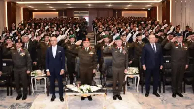 الأكاديمية العسكرية المصرية تحتفي بانتهاء دورة تعايش طلبة جامعة عين شمس