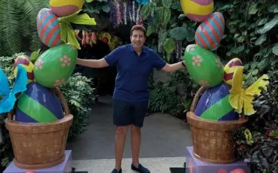 هاني رمزي يحتفل بشم النسيم: يا رب أيامكم كلها فرح وربيع وسعادة