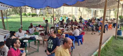 الكنيسة الإنجيلية بأسيوط تقدم فسيخ وورنجة مجانًا للجميع بمناسبة شم النسيم