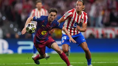 جافي يرفع شعار النقد الذاتي بعد إقصاء برشلونة من دوري الأبطال أمام أتلتيكو