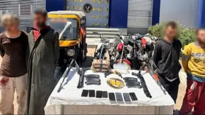 مصرع مسجل خطر وضبط تشكيل عصابي متخصص في السرقة بالإكراه خلال مواجهة مسلحة بسوهاج